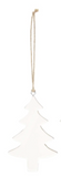 Wing Tai Trading WTT WXI59550xx White Tree Ornament - 2 Sizes