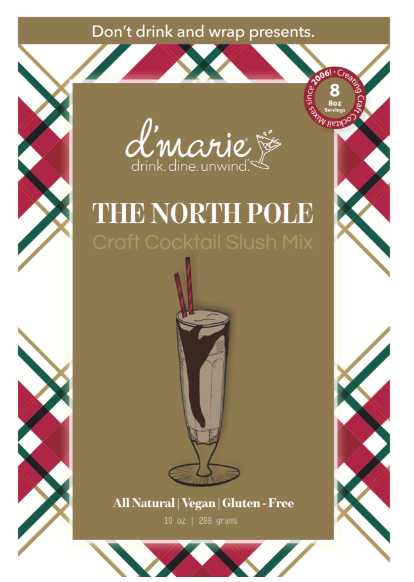 d'Marie Inc DI 12D5 12 Days of Cocktails North Pole Cocktail Slush Mix #5