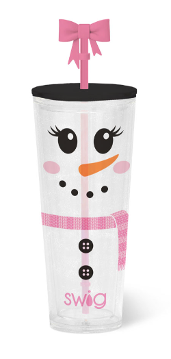 Swig Life SL S112-PC24-xx Holiday Plastic Tumbler 24oz - 3 Styles