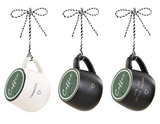 Demdaco 1004100042 Thankful Coffee Pod Mug Ornament - 3 Styles