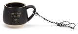 Demdaco 1004100042 Thankful Coffee Pod Mug Ornament - 3 Styles