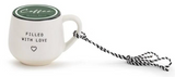 Demdaco 1004100042 Thankful Coffee Pod Mug Ornament - 3 Styles