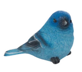 Transpac 26 A3771x Small Resin Indigo Bird - 3 Styles