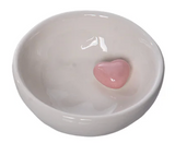 Transpac 26 TS03612x Dish w/Heart - 3 Heart Colors