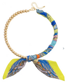 Canvas Jewelry 26 272xxN-xx Ball Bead Scarf Necklace - 2 Colors