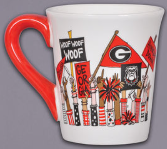 Magnolia Lane UGA Georgia Cheer Mug
