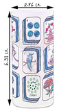 Avery's Home 26 FRGL_xx 16oz Frosted Glass - 2 Styles