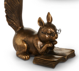 Raz Imports 26 4611346x Antique Gold Reading Forest Friends, 6.25in - 3 Styles