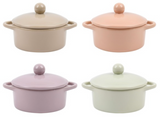 Hazel Mazel 26 HM0467x Stoneware Mini Baker, 1 Cup - 4 Colors