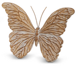 Raz Imports 26 4611334x Whitewash Carved Butterfly, 7.5in - 2 Styles