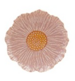 Hazel Mazel 26 HM0594x Stoneware Flower Shaped Plate - 4 Colors