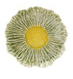 Hazel Mazel 26 HM0594x Stoneware Flower Shaped Plate - 4 Colors