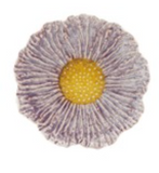 Hazel Mazel 26 HM0594x Stoneware Flower Shaped Plate - 4 Colors