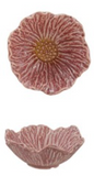 Hazel Mazel 26 HM0595x Stoneware Flower Shaped Bowl - 4 Colors