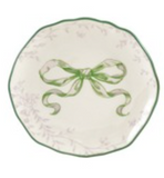 Hazel Mazel 26 HM0728x Round Stoneware Scalloped Plate, 4in - 4 Styles