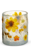 Raz Imports 26 4671276x Buttercup Glass Pattern Container - 2 Sizes