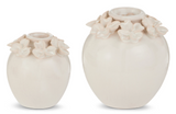 Raz Imports 26 4626620x Terracotta White Floral Vase - 2 Sizes