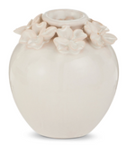 Raz Imports 26 4626620x Terracotta White Floral Vase - 2 Sizes