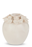 Raz Imports 26 4626620x Terracotta White Floral Vase - 2 Sizes