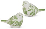 Raz Imports 26 4651073x Green and White Bird - 2 Styles