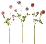 Raz Imports 26 F4622635 Textured Floral Ball Spray, 30in - 3 Colors