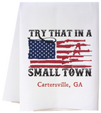 Cora & Pate 26 24FSTAF Patriotic Fourth of July Tea Towel - 6 Styles