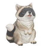 Transpac 26 TS01019x Resin Woodland Raccoon - 3 Styles