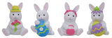 Transpac 26 TS03701x Mini Resin Spring Bunnies- 4 Styles