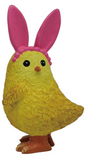 Transpac 26 TS03693x Resin Chicks w/Bunny Ears - 4 Styles
