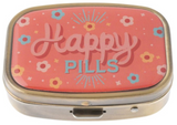 Karma Gifts 26 2154-xx Small Metal Pill Case - 8 Styles