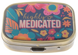 Karma Gifts 26 2154-xx Small Metal Pill Case - 8 Styles