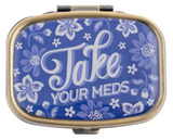 Karma Gifts 26 2154-xx Small Metal Pill Case - 8 Styles