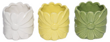 Transpac 26 TS03671x Mini Dol Daisy Planter - 3 Colors