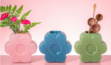 Karma Gifts 26 6009-xx Glass Flower Vase - 3 Colors