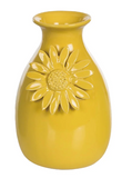 Transpac 26 TS03860x Ceramic Bright Bud Vase - 5 Colors