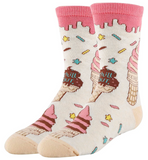 Oooh Yeah 26 YDxxC Kid's Crew Socks - 2 Styles