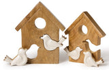 Two's Company 26 55516x Hand-Crafted Bird House Scene - 2 Sizes