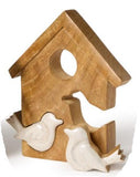 Two's Company 26 55516x Hand-Crafted Bird House Scene - 2 Sizes