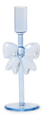 Two's Company 26 55448x Hand-Crafted Bow Taper Candleholder - 2 Colors