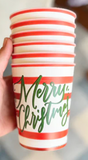 Happy by Rachel 26 CUPS-xx Set of 6 Reusable Cups