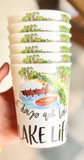 Happy by Rachel 26 CUPS-xx Set of 6 Reusable Cups