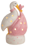 Mud Pie 26 111300xx Stork Light-Up Sitter - 2 Colors