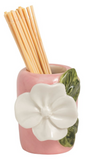 Mud Pie 26 40430037x Flower Toothpick Caddy Set - 4 Styles