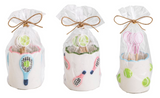 Mud Pie 26 40430041x Tennis Toothpick Caddy Set - 3 Styles