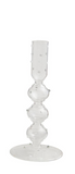 Mud Pie 26 40960109x Glass Dot Candlesticks - 3 Styles
