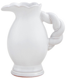 Mud Pie 26 47700436x Twisted Handle Pitcher Vase - 3 Sizes