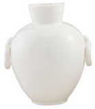 Mud Pie 26 47700452x White Bamboo Vase - 2 Styles