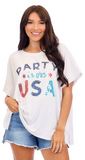 Mud Pie 26 85100249x Americana Sparkle Top - 3 Styles