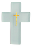 Mud Pie 26 40030574x Painted Resin Crosses - 3 Colors
