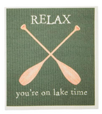 Mud Pie 26 42170082x Outdoor Retreat Dishclothes - 4 Styles